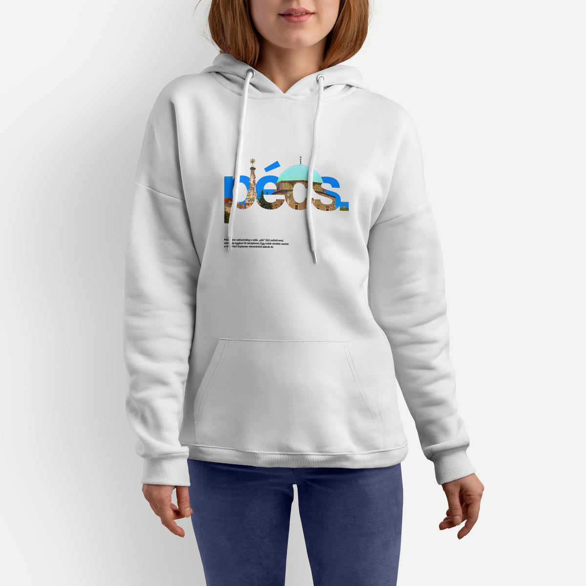 PÉCS 1.0 - Kapucnis Pulóver