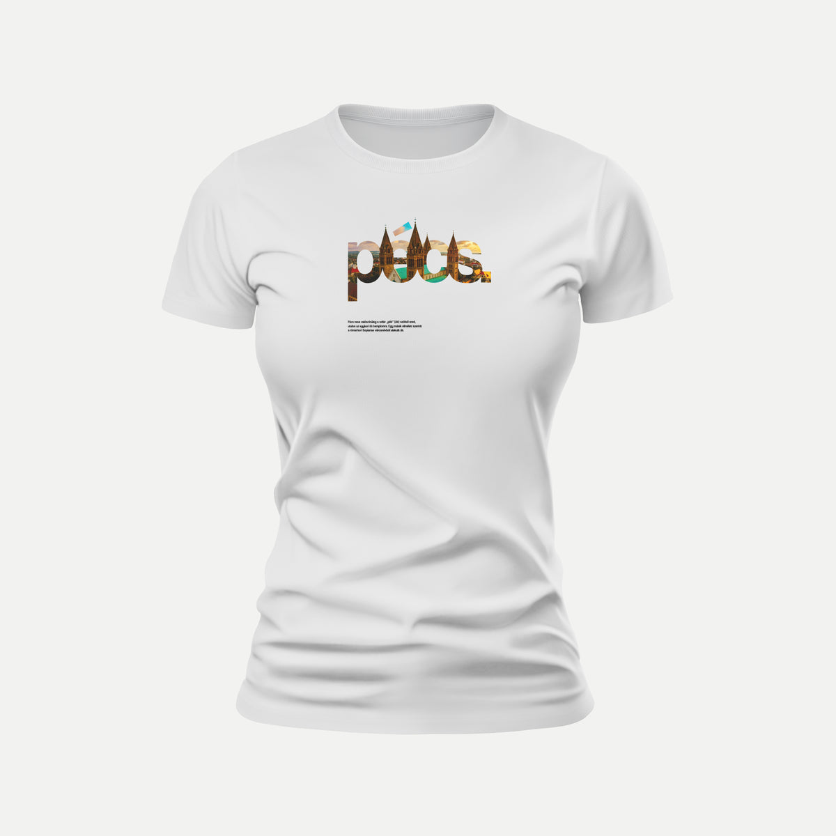 PÉCS 3.0 -  Női Pamut Póló
