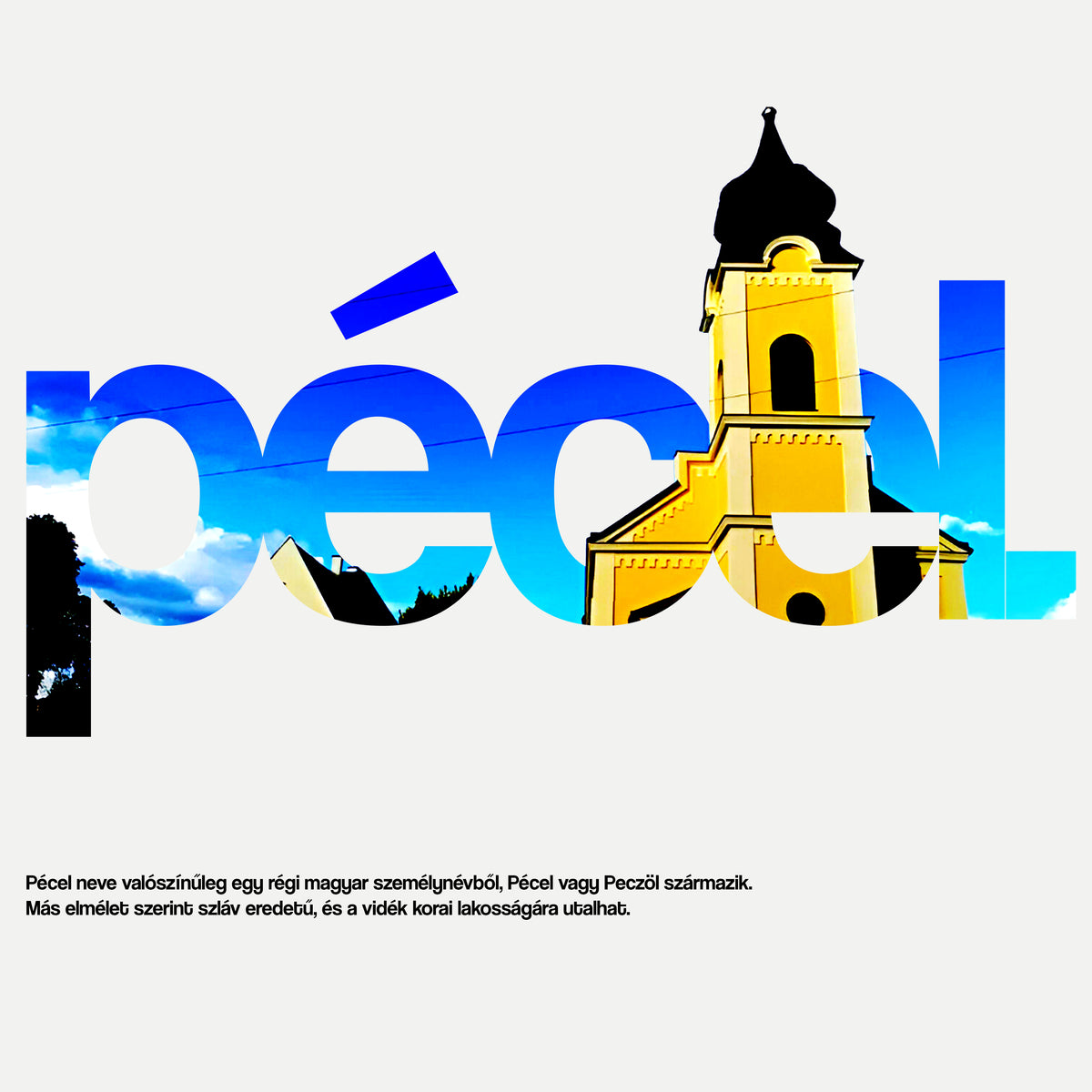 PÉCEL 1.0 - Kapucnis Pulóver