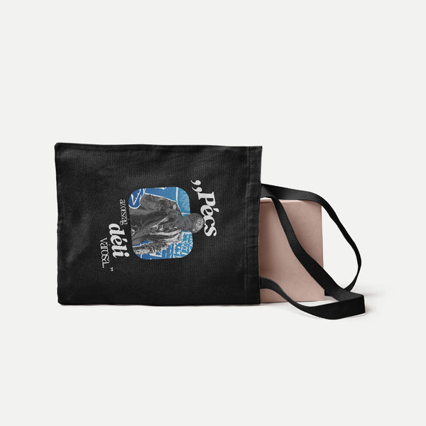 PÉCS Weöres Szobor + Idézet - Vászontáska