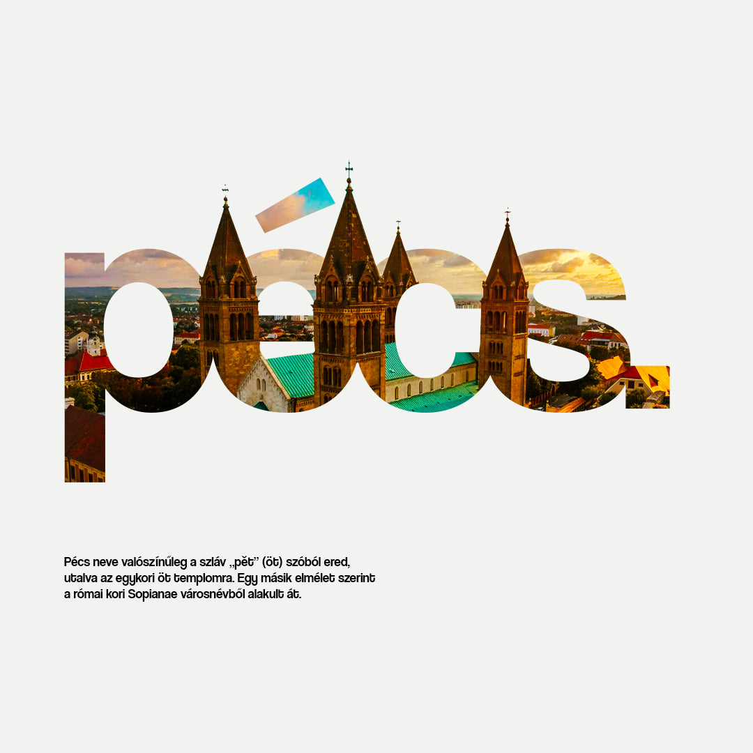 PÉCS 3.0 -  Női Pamut Póló