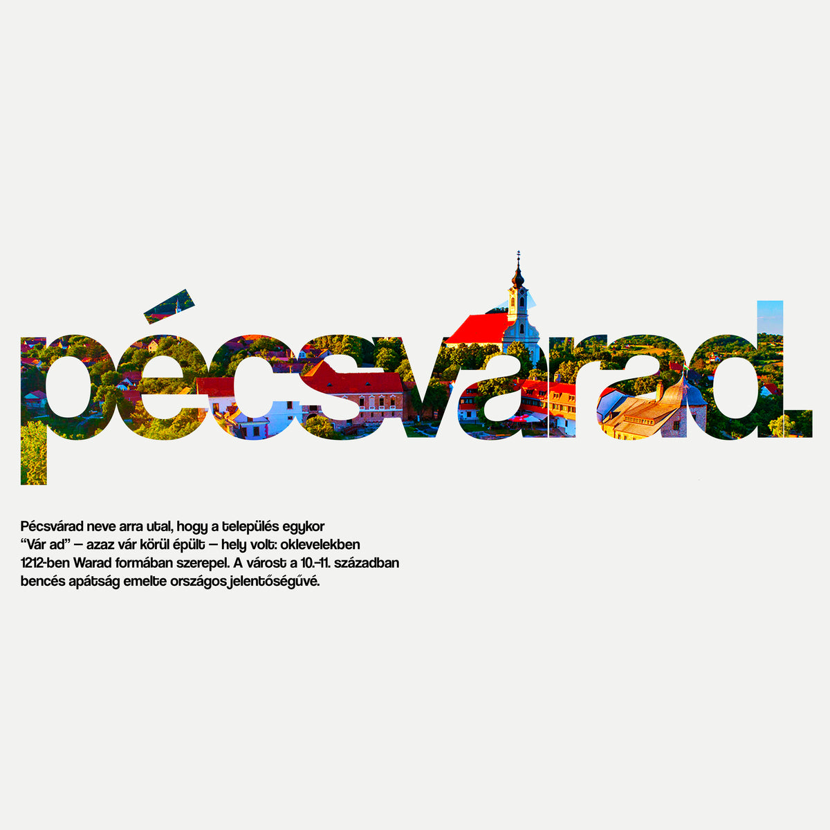 PÉCSVÁRAD 1.0 - Vászontáska