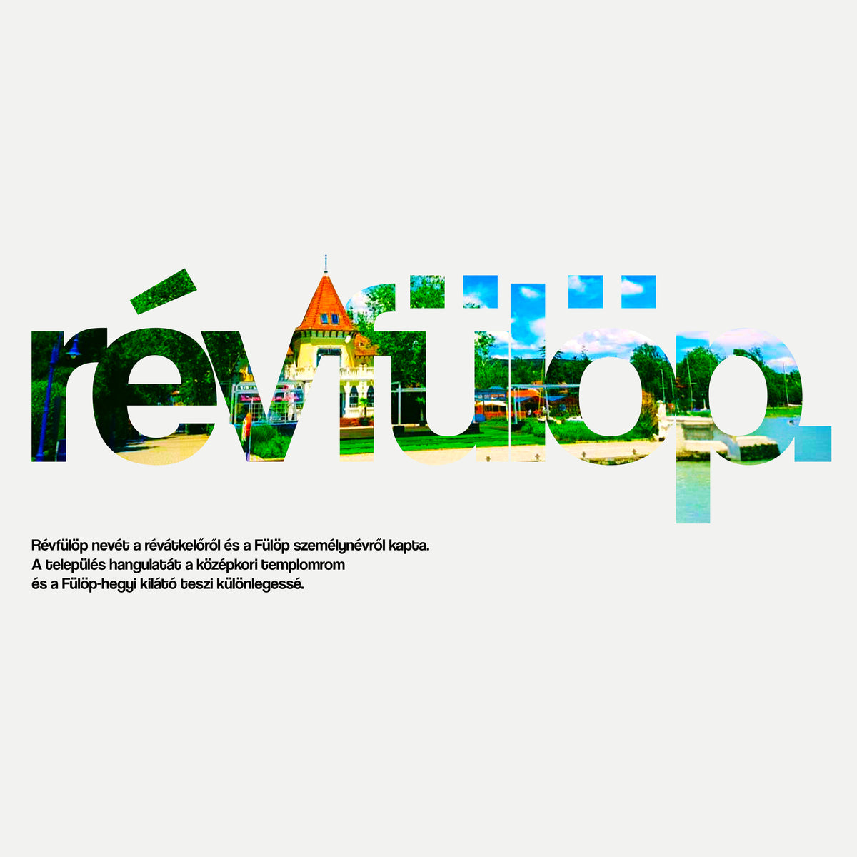 RÉVFÜLÖP 2.0 - Kapucnis Pulóver