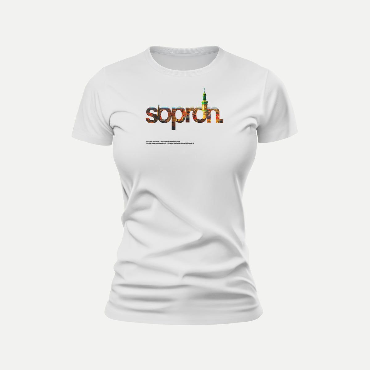 SOPRON 3.0 -  Női Pamut Póló