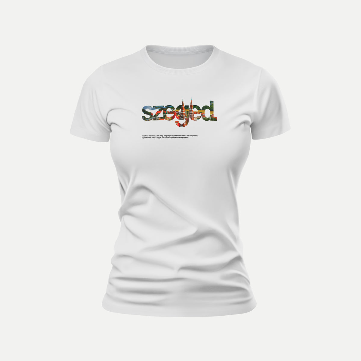 SZEGED 2.0 -  Női Pamut Póló