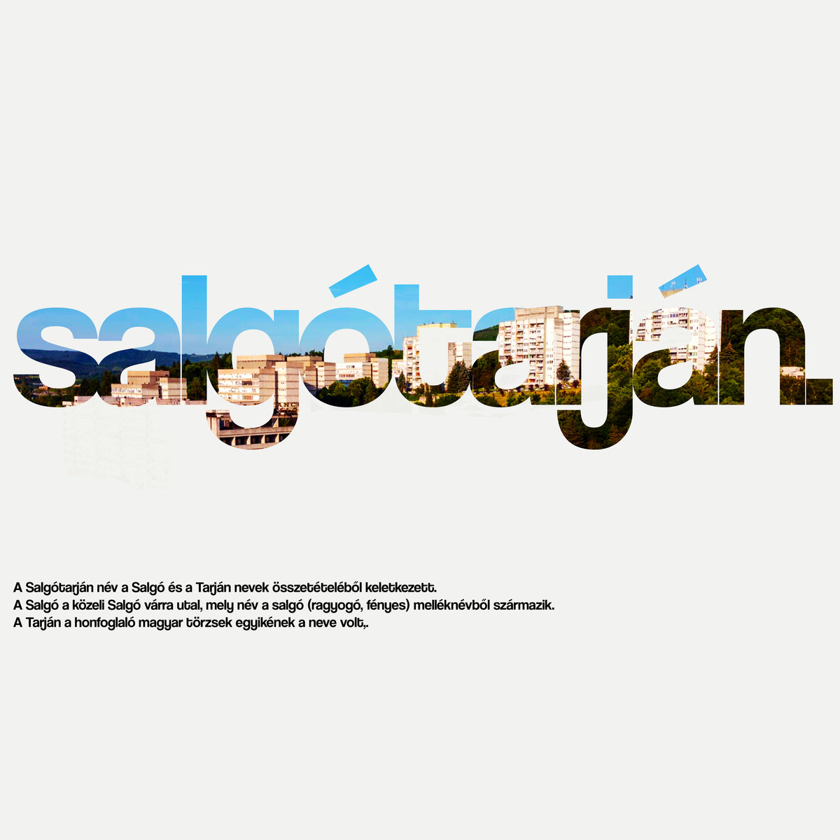 SALGÓTARJÁN 1.0 - Pamut Póló