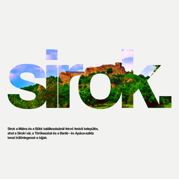 SIROK 1.0 - Pamut Póló