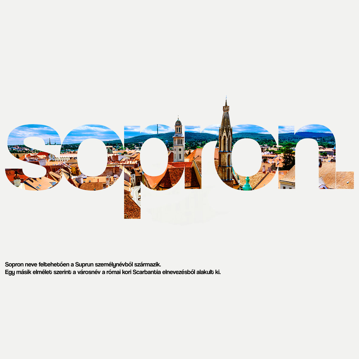 SOPRON 1.0 - Vászontáska