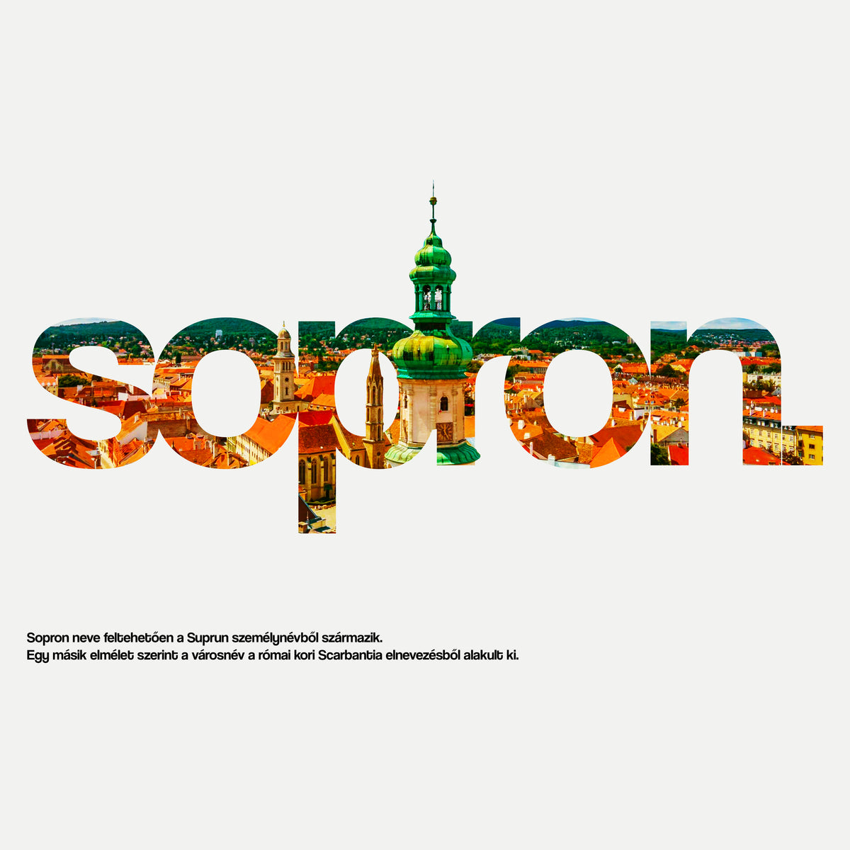 SOPRON 2.0 - Kapucnis Pulóver