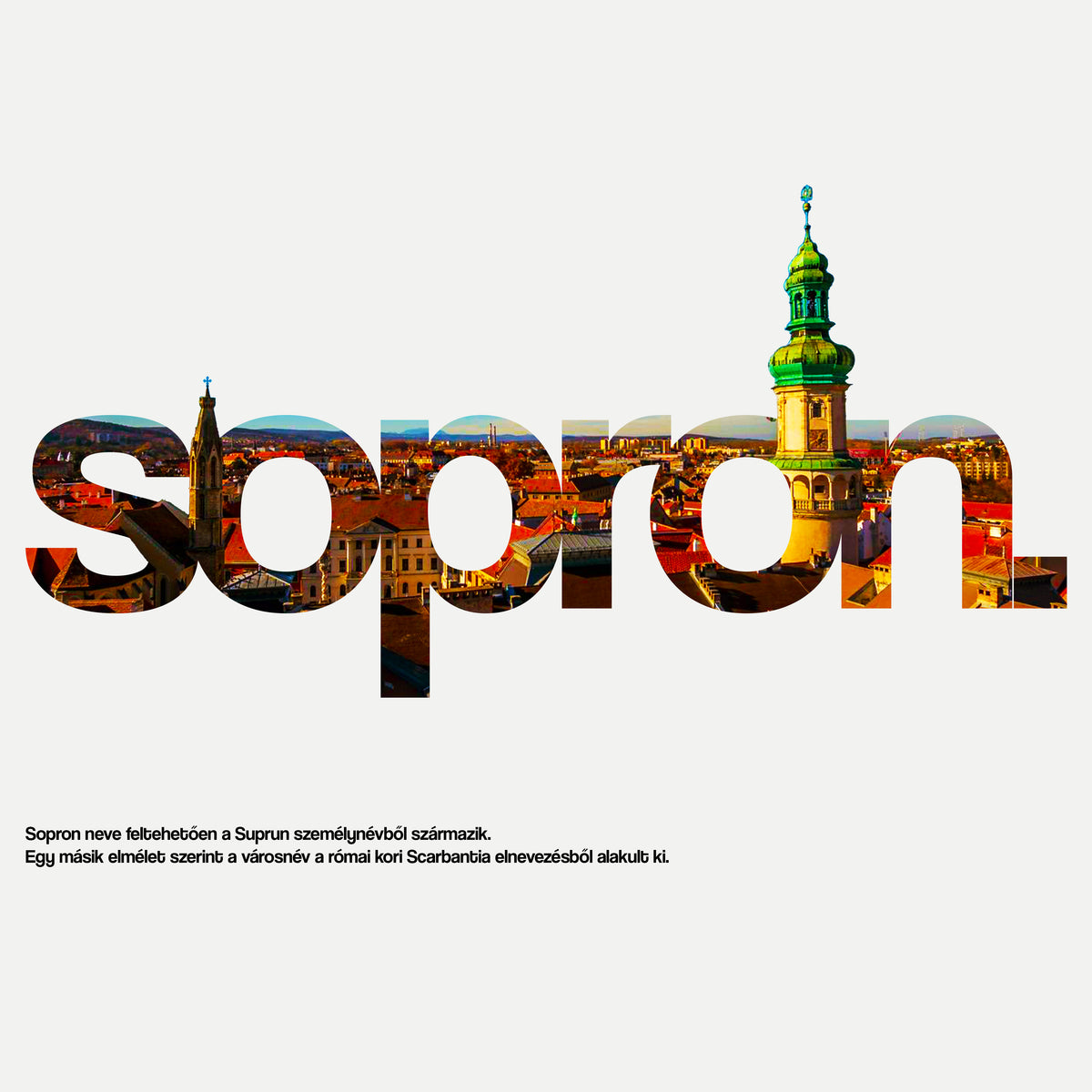 SOPRON 3.0 -  Női Pamut Póló