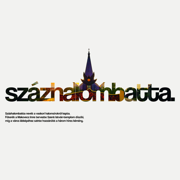 SZÁZHALOMBATTA 1.0 - Vászontáska