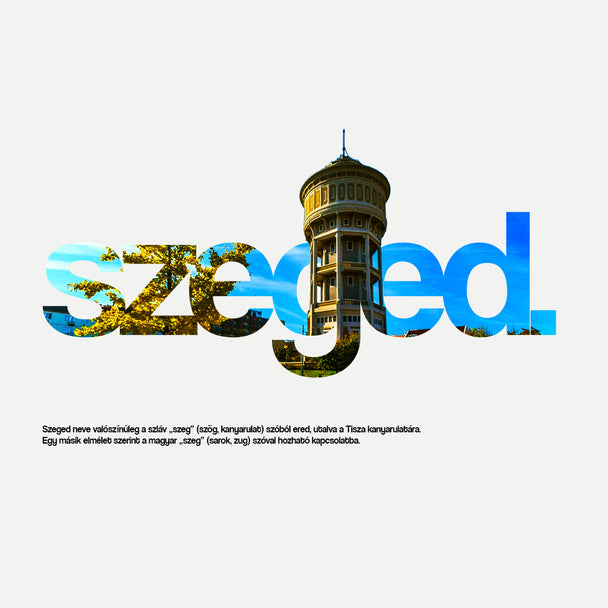 SZEGED 3.0 - Pamut Póló