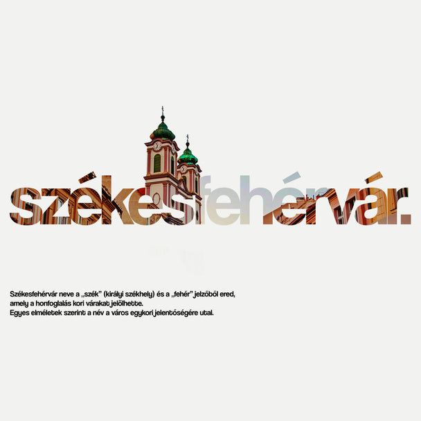 SZÉKESFEHÉRVÁR 1.0 - Pamut Póló