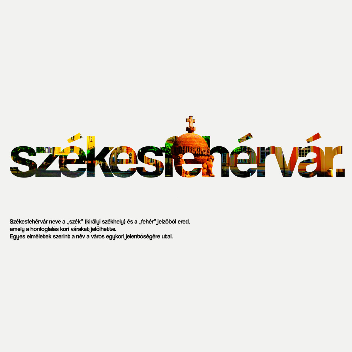 SZÉKESFEHÉRVÁR 2.0 - Kapucnis Pulóver