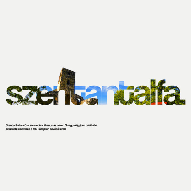 SZENTANTALFA 1.0 - Pamut Póló