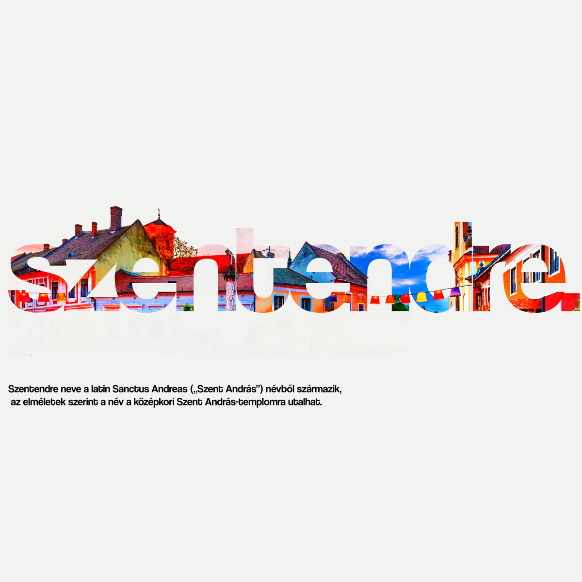 SZENTENDRE 1.0 - Kapucnis Pulóver