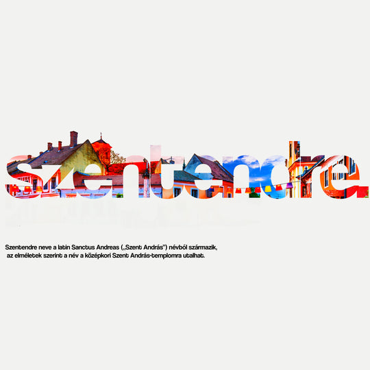 SZENTENDRE 1.0 - Kapucnis Pulóver