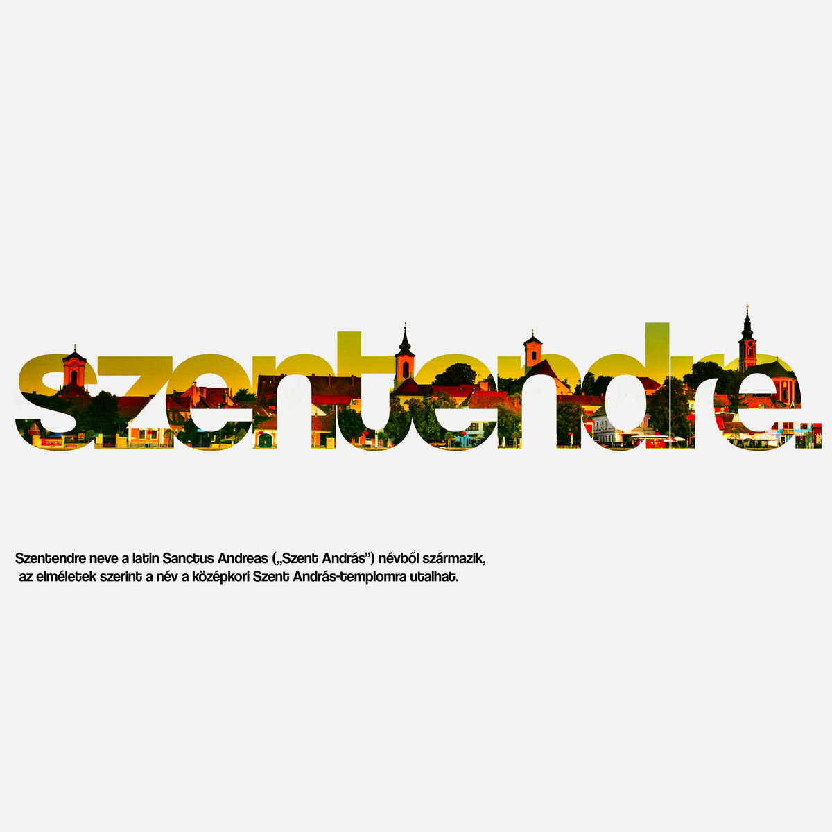 SZENTENDRE 2.0 - Kapucnis Pulóver
