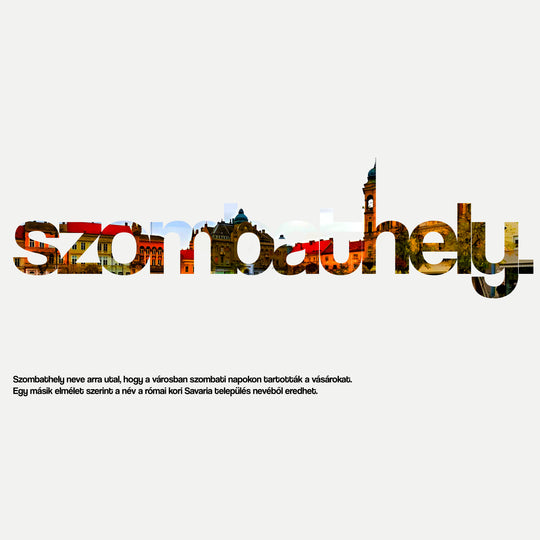 SZOMBATHELY 1.0 - Pamut Póló