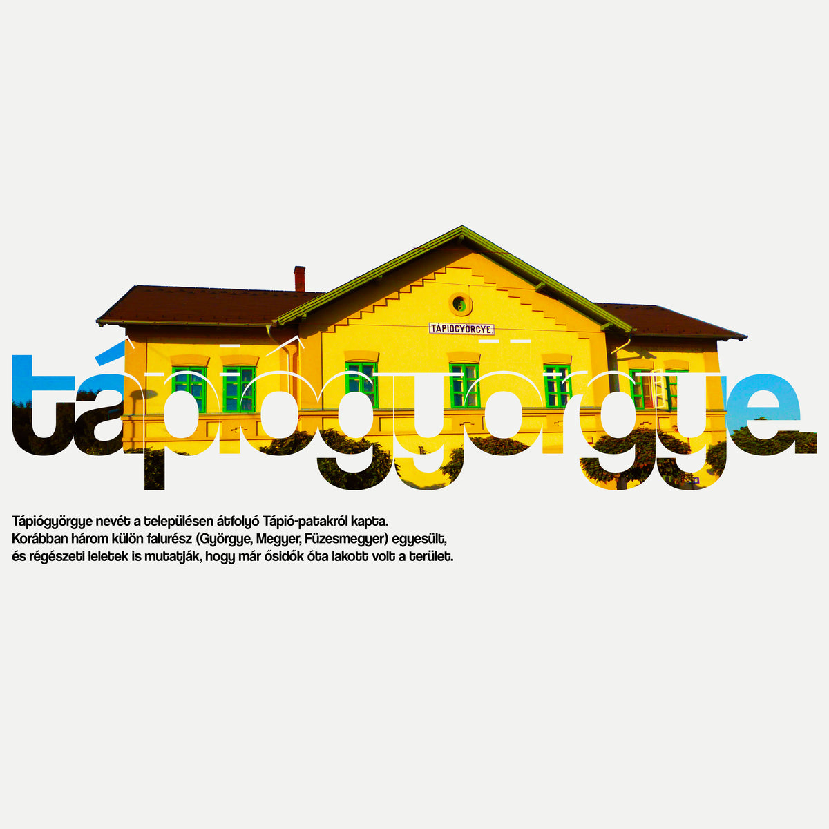 TÁPIÓGYÖRGYE 1.0 - Kapucnis Pulóver