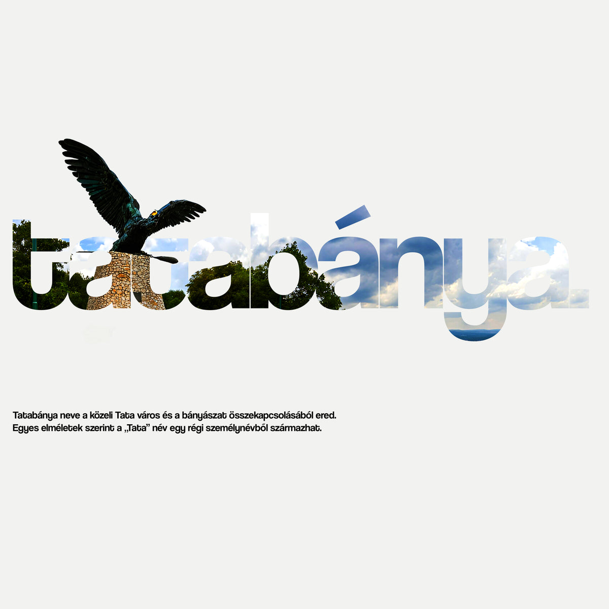 TATABÁNYA 1.0 - Kapucnis Pulóver