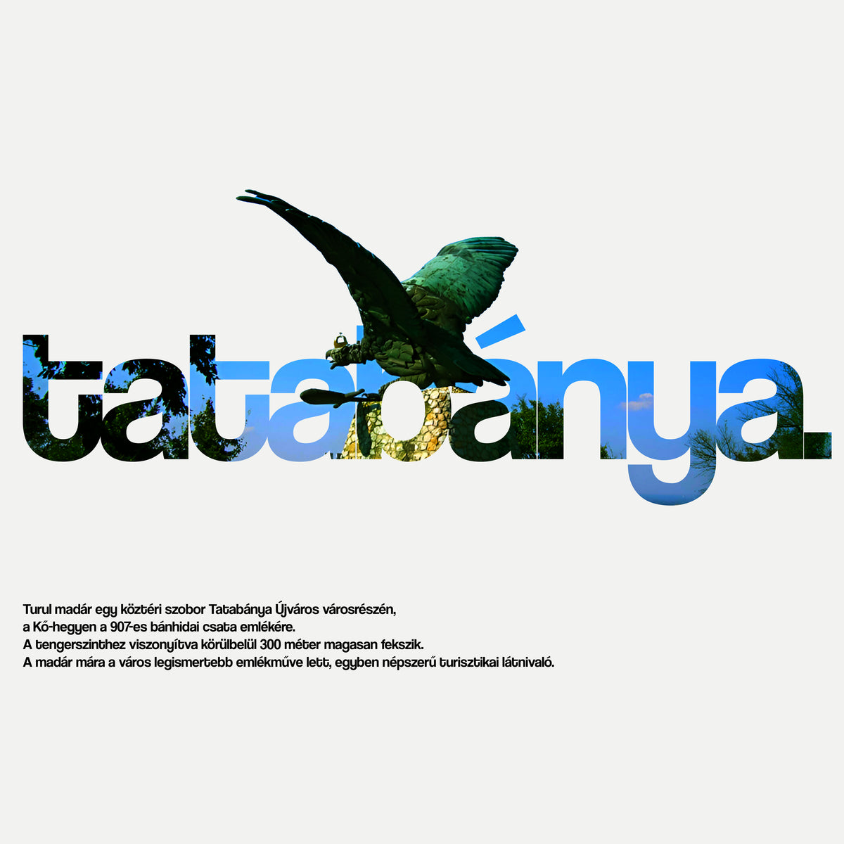 TATABÁNYA 2.0 - Kapucnis Pulóver