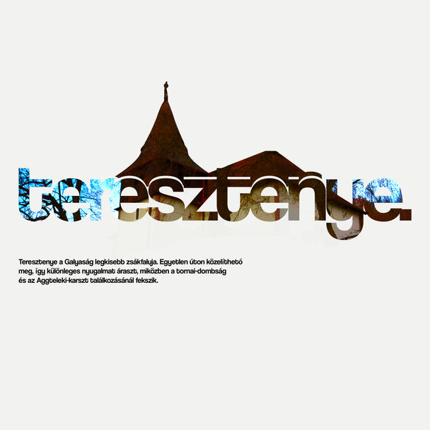 TERESZTENYE 1.0 - Kapucnis Pulóver