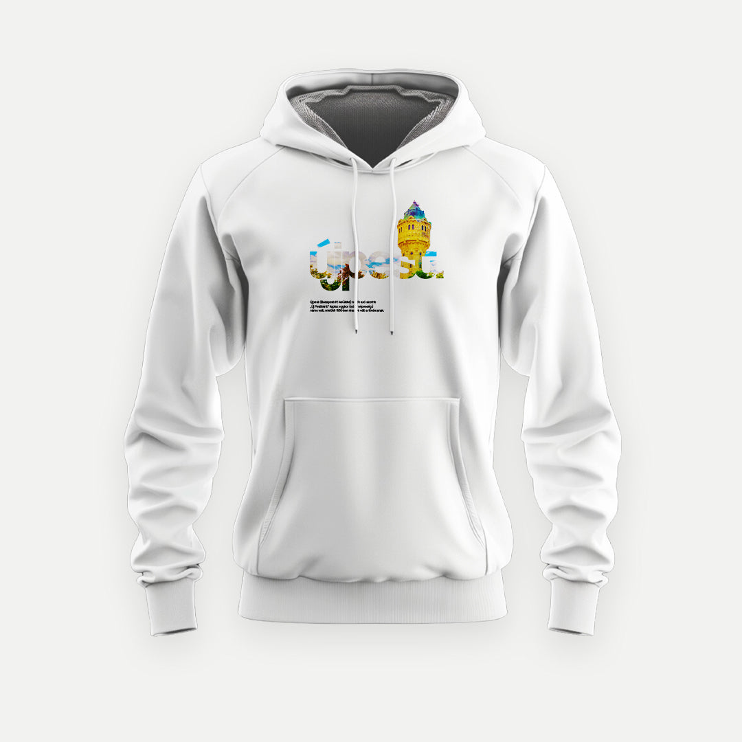 ÚJPEST 1.0 - Kapucnis Pulóver