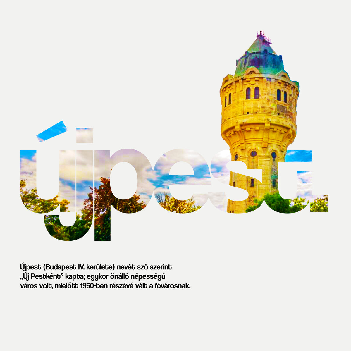 ÚJPEST 1.0 - Vászontáska