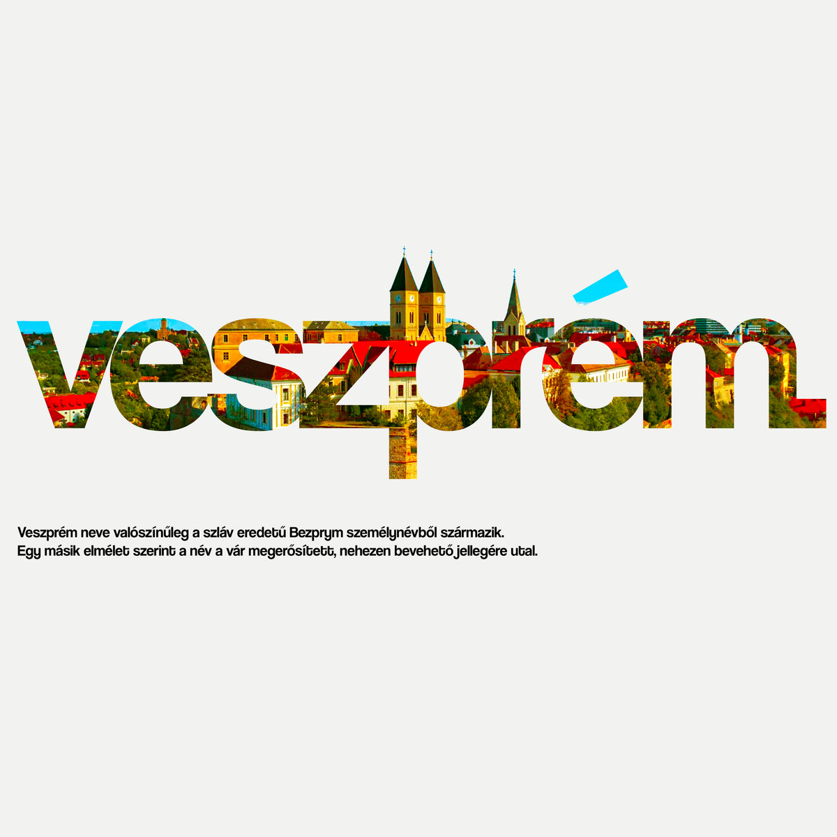 VESZPRÉM 2.0 -  Női Pamut Póló